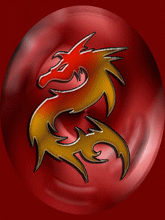 Красный дракон. Новейшие картинки на телефон бесплатно 240х320.